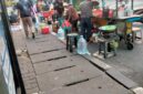 Foto : PKL Menjamur Berjualan Dibahu Jalan Raya Kalibata City Jakarta Selatan 
