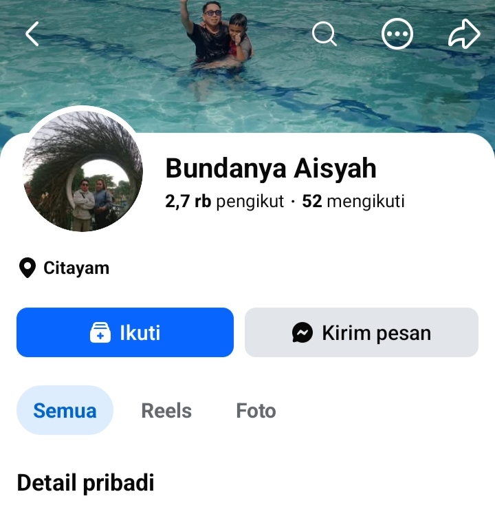 Foto : Hasil Investigasi Tim Menemukan Akun Media Sosial Konsumen Dea